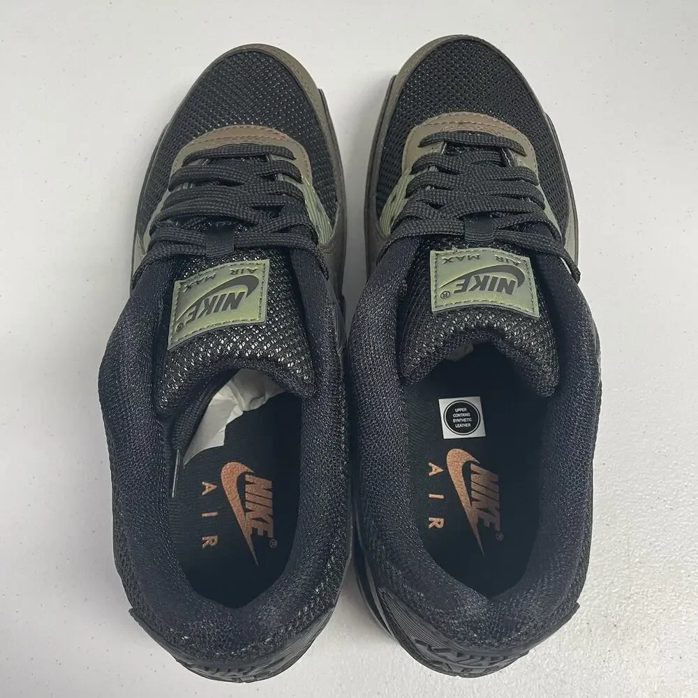 Nike Air Max 90 Scarab HQ4042 001 Size 10 Black Brown Retro Running Sneaker